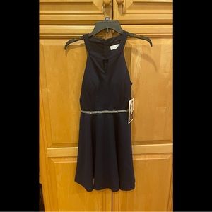Navy blue love nicki lew Nordstrom dress.
